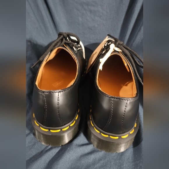 Dr Martens Ramsey Black Smooth Leather Creepers Men Size 7 Women 8 New No Box - Picture 4 of 7